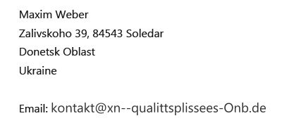 Impressum